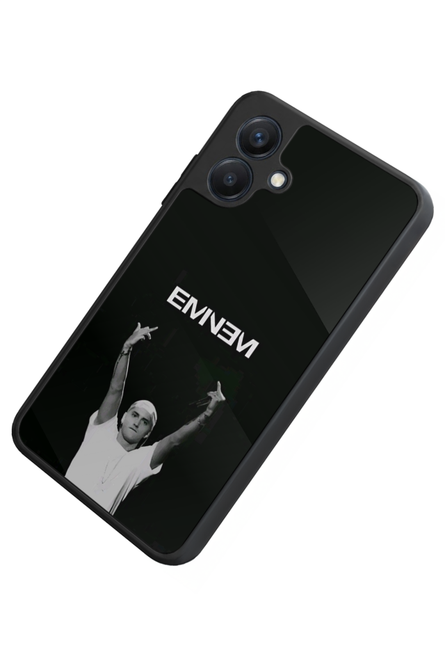 Samsung Galaxy A07 Uyumlu Eminem Tasarımlı Glossy Premium Kılıf