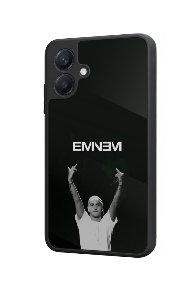 Samsung Galaxy A07 Uyumlu Eminem Tasarımlı Glossy Premium Kılıf