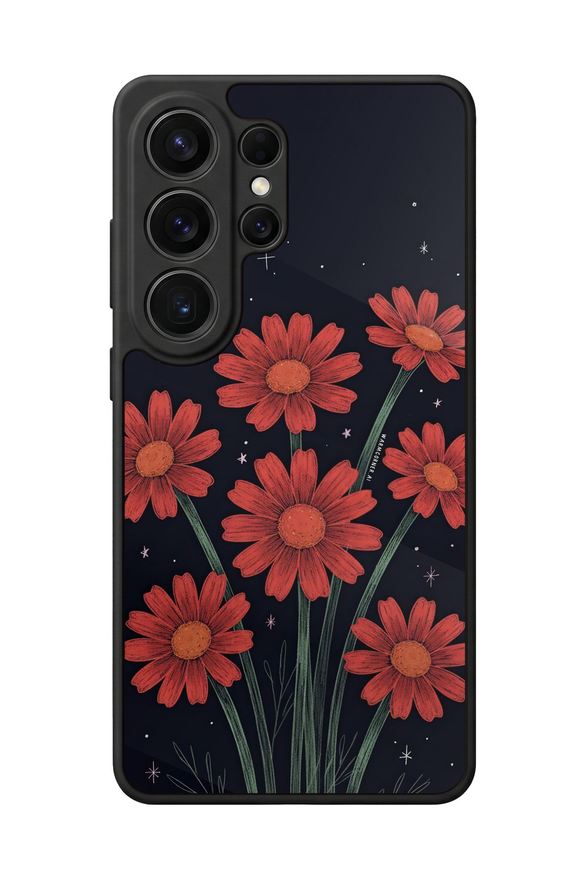 Samsung Galaxy S26 Ultra Uyumlu Floral Tasarımlı Glossy Premium Kılıf