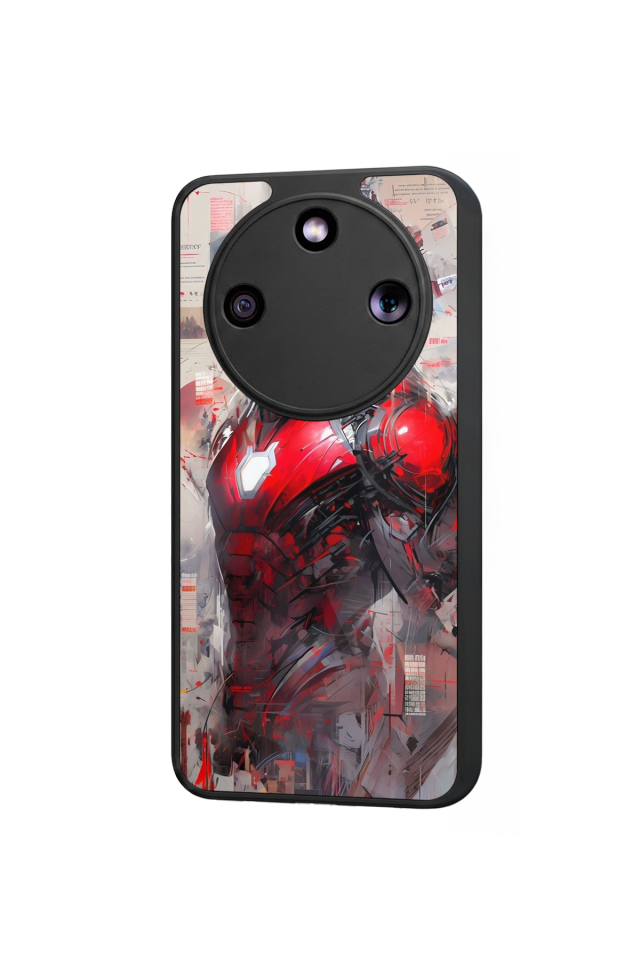 Honor Magic 8 Lite Uyumlu Iron Man ( Demir Adam ) Tasarımlı Glossy Premium Kılıf