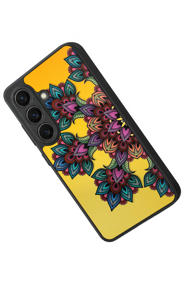 Samsung Galaxy S26 Uyumlu Mandala Tasarımlı Glossy Premium Kılıf