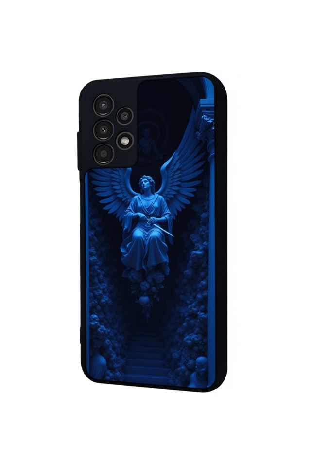 Samsung Galaxy A23 Uyumlu Melek Tasarımlı Glossy Premium Kılıf