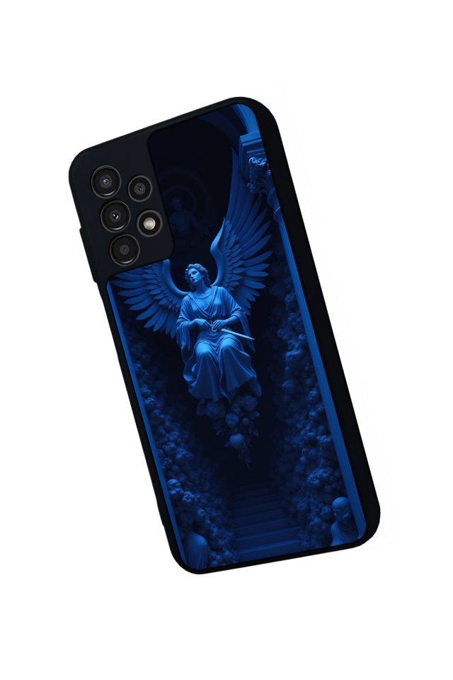 Samsung Galaxy A23 Uyumlu Melek Tasarımlı Glossy Premium Kılıf