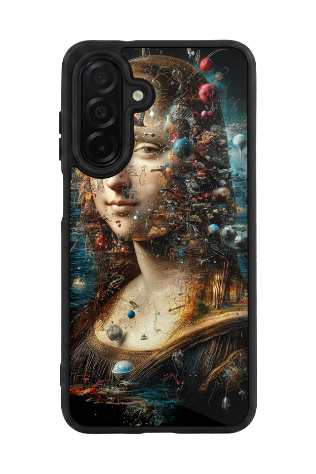 Samsung Galaxy A36 Uyumlu Monalisa Tasarımlı Glossy Premium Kılıf