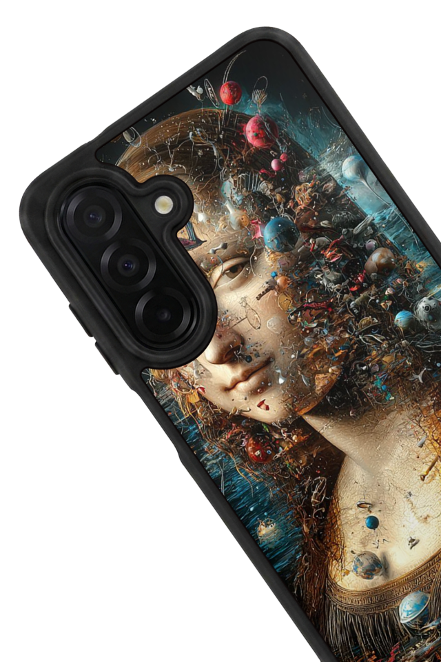 Samsung Galaxy A36 Uyumlu Monalisa Tasarımlı Glossy Premium Kılıf