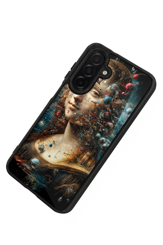 Samsung Galaxy A36 Uyumlu Monalisa Tasarımlı Glossy Premium Kılıf