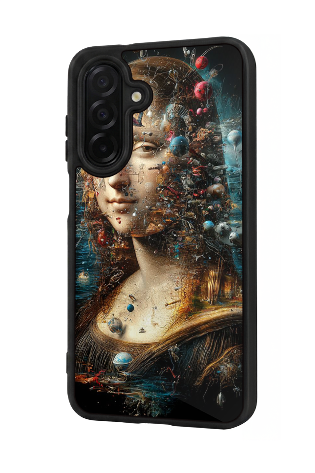 Samsung Galaxy A36 Uyumlu Monalisa Tasarımlı Glossy Premium Kılıf