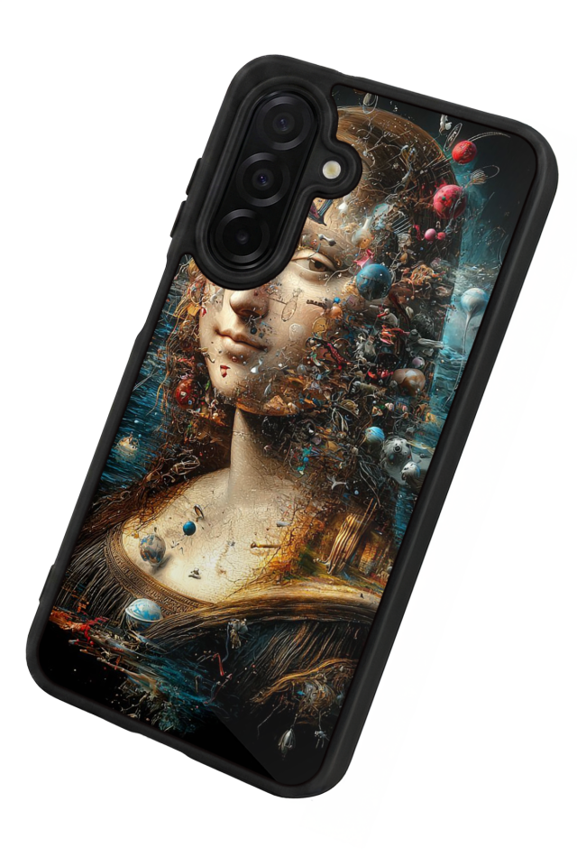 Samsung Galaxy A36 Uyumlu Monalisa Tasarımlı Glossy Premium Kılıf