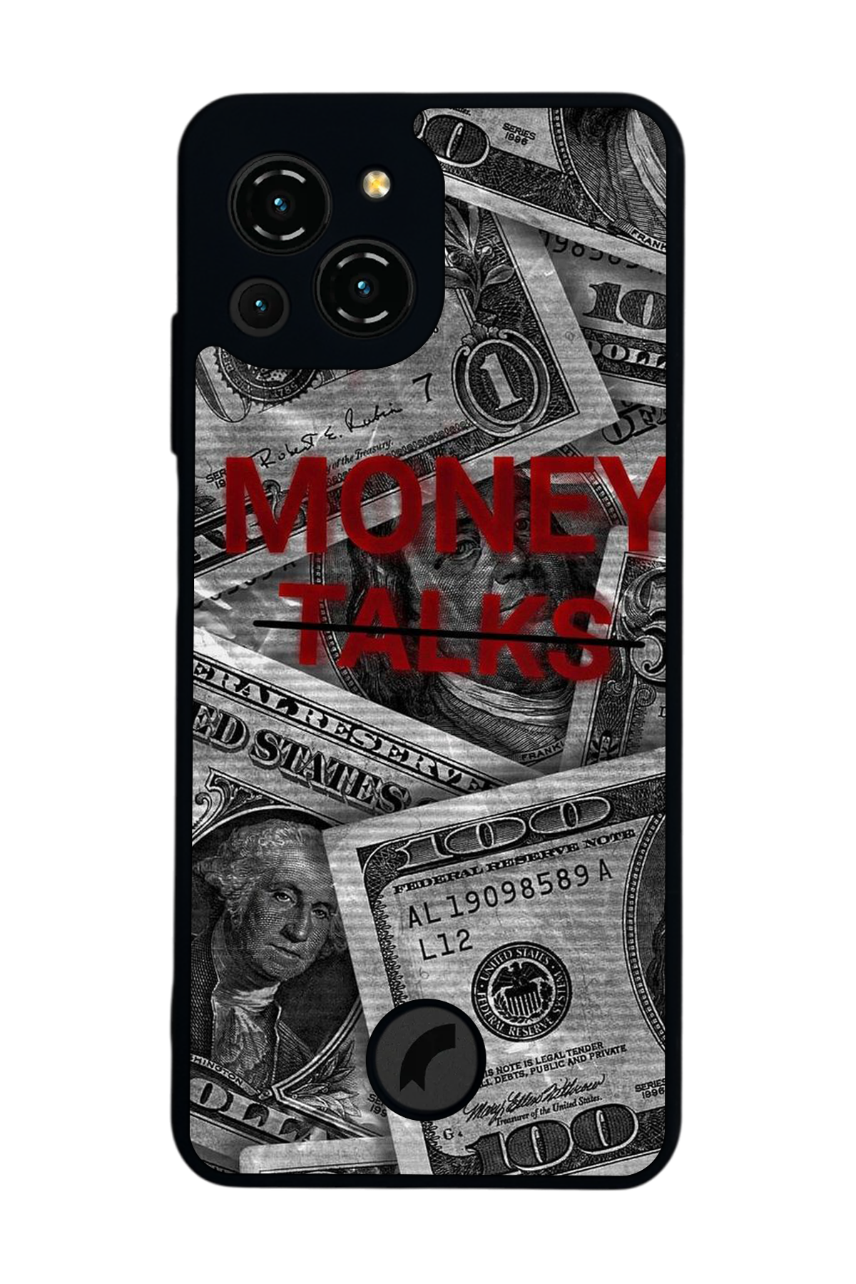 Reeder S23 Pro Max Uyumlu Money Para Tasarımlı Glossy Premium Kılıf