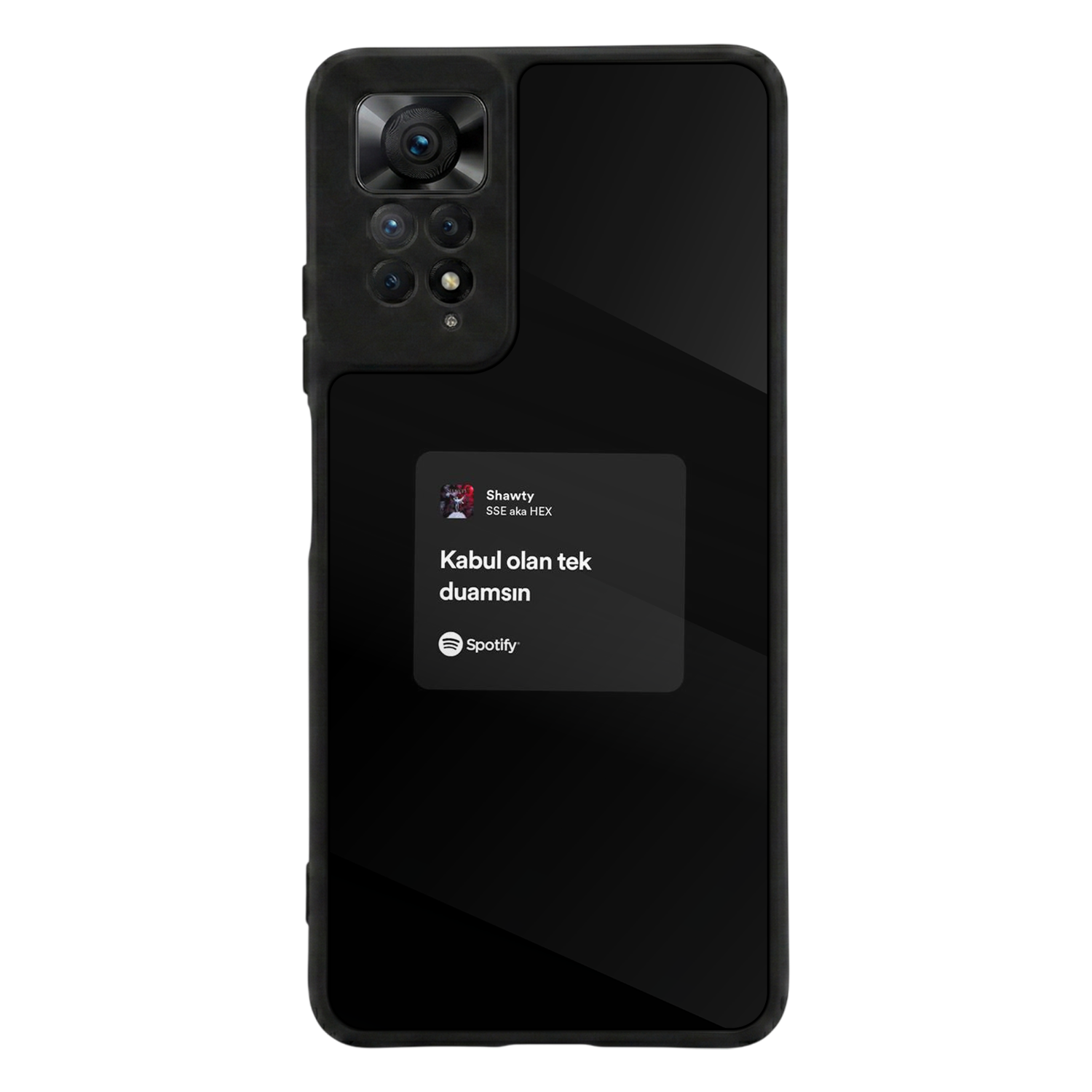Xiaomi Redmi Note 11 Pro Uyumlu Sarki Sozleri Tasarımlı Glossy Premium Kılıf