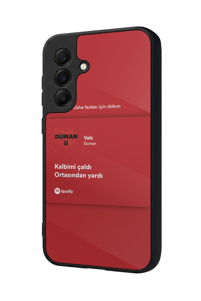 Samsung Galaxy A17 Uyumlu Sarki Sozleri Tasarımlı Glossy Premium Kılıf