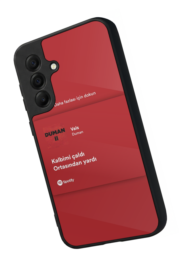 Samsung Galaxy A17 Uyumlu Sarki Sozleri Tasarımlı Glossy Premium Kılıf