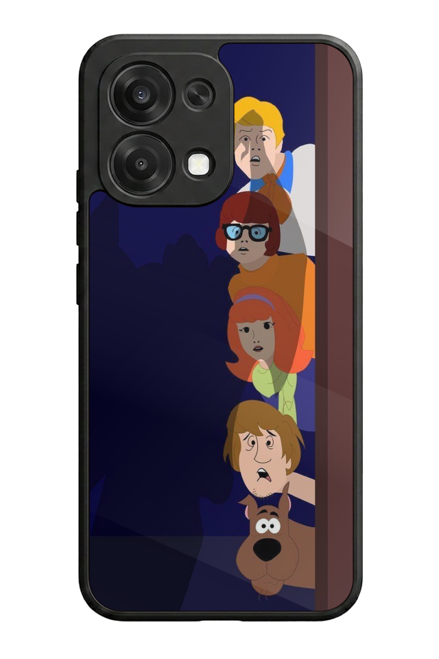 Oppo A6 Pro Uyumlu Scooby Doo Tasarımlı Glossy Premium Kılıf