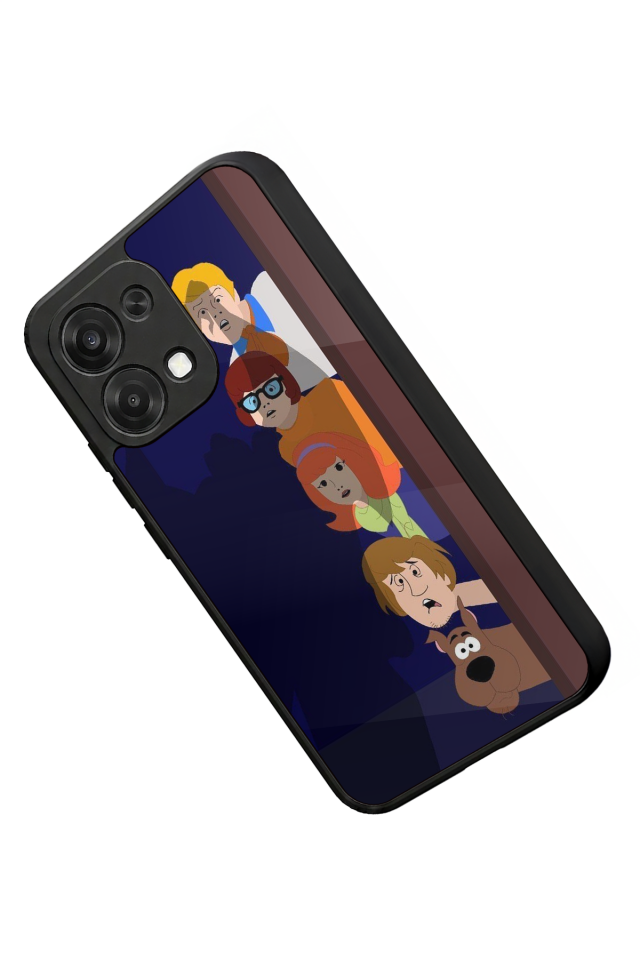 Oppo A6 Pro Uyumlu Scooby Doo Tasarımlı Glossy Premium Kılıf