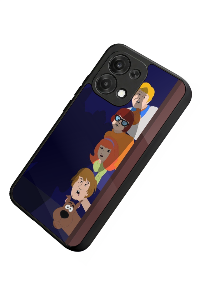 Oppo A6 Pro Uyumlu Scooby Doo Tasarımlı Glossy Premium Kılıf