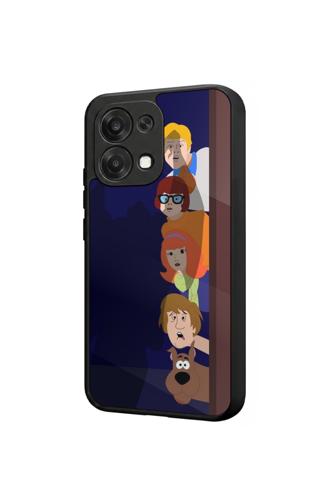 Oppo A6 Pro Uyumlu Scooby Doo Tasarımlı Glossy Premium Kılıf