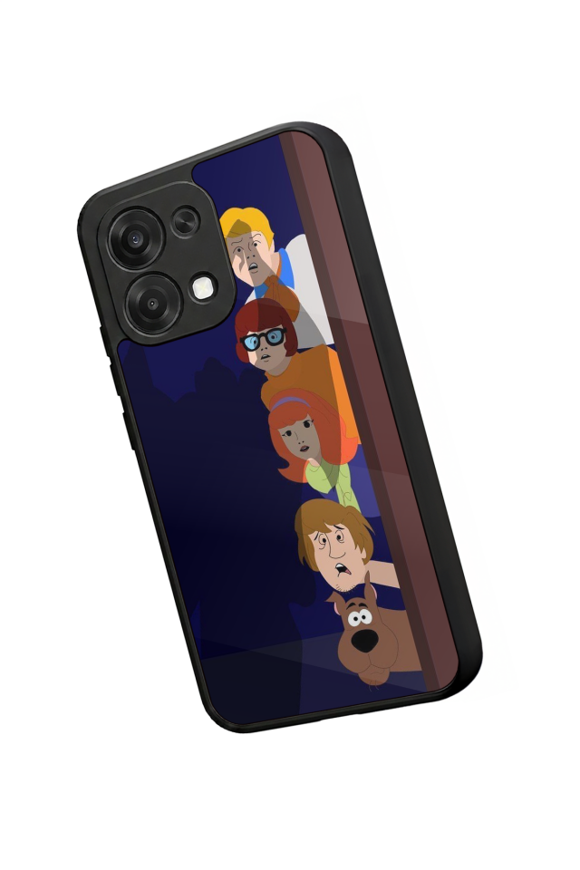 Oppo A6 Pro Uyumlu Scooby Doo Tasarımlı Glossy Premium Kılıf