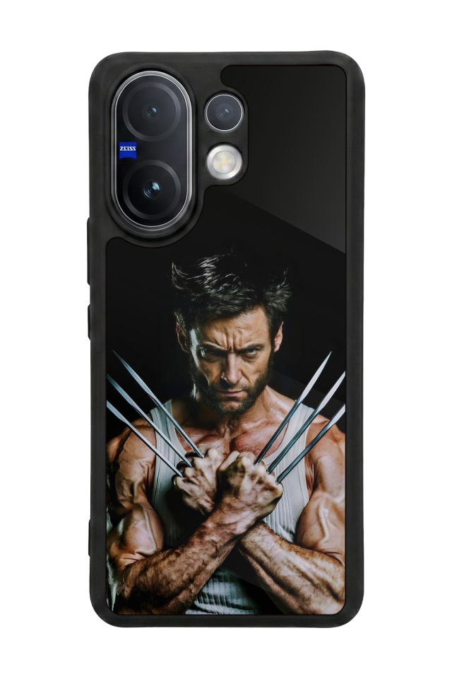 Vivo V60 Uyumlu Wolverine Tasarımlı Glossy Premium Kılıf