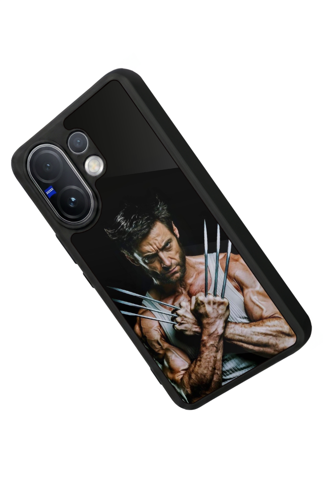 Vivo V60 Uyumlu Wolverine Tasarımlı Glossy Premium Kılıf