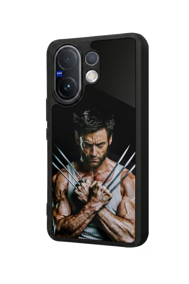 Vivo V60 Uyumlu Wolverine Tasarımlı Glossy Premium Kılıf