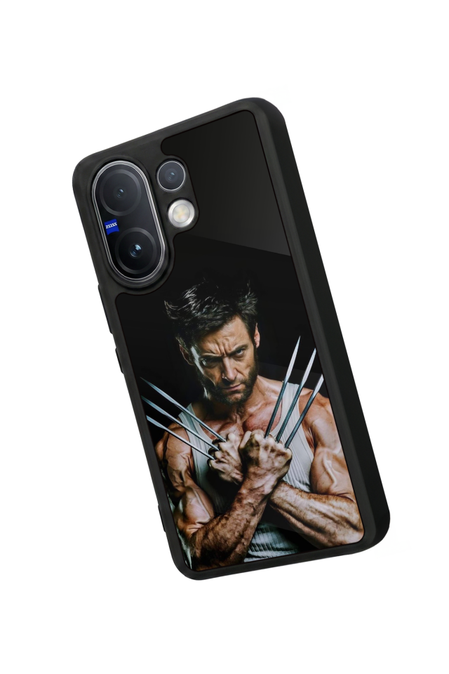 Vivo V60 Uyumlu Wolverine Tasarımlı Glossy Premium Kılıf