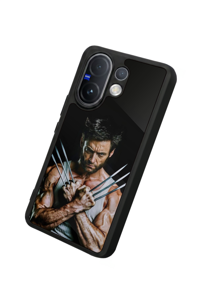 Vivo V60 Uyumlu Wolverine Tasarımlı Glossy Premium Kılıf