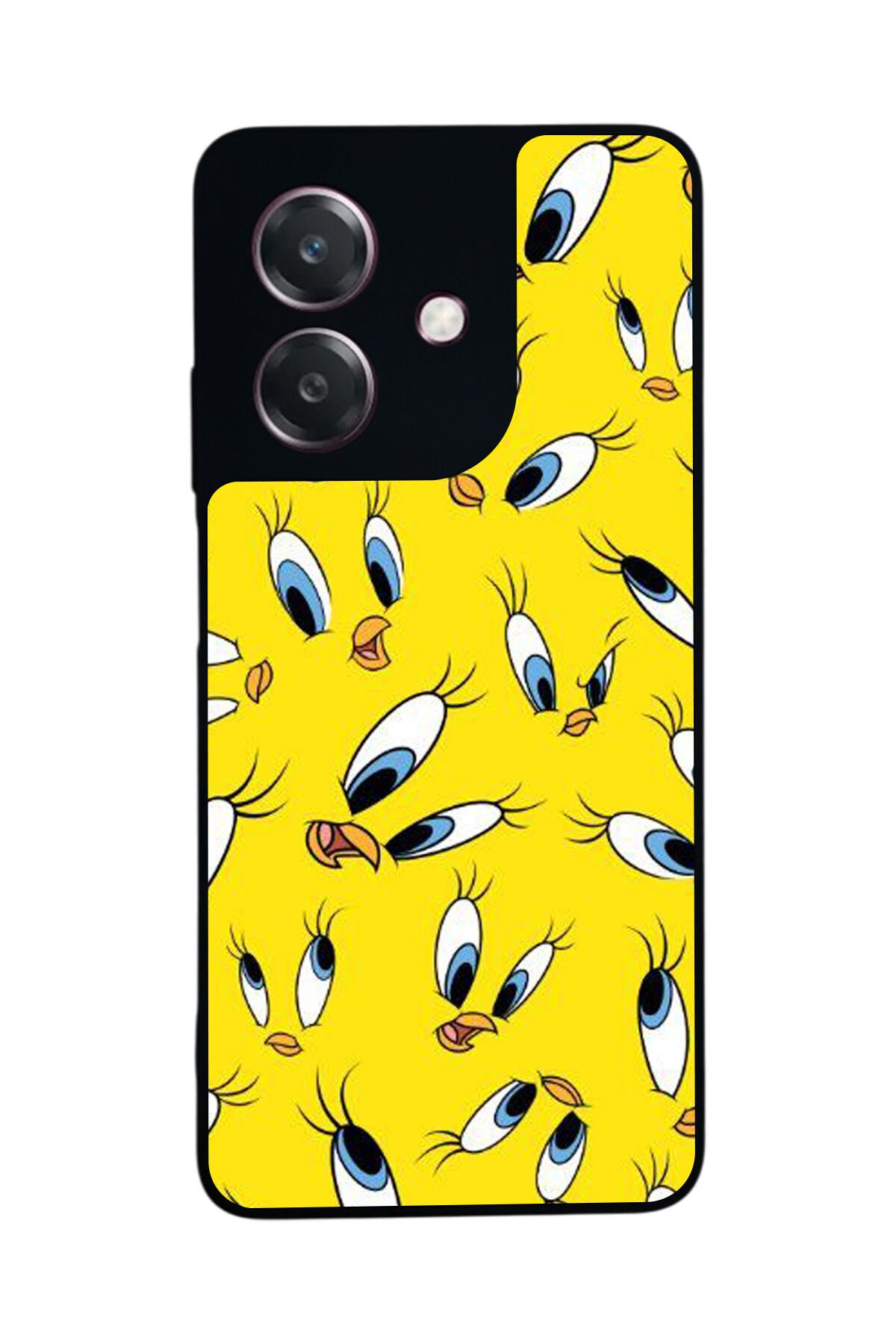 Oppo A3 5G Uyumlu Tweety Tasarımlı Glossy Premium Kılıf