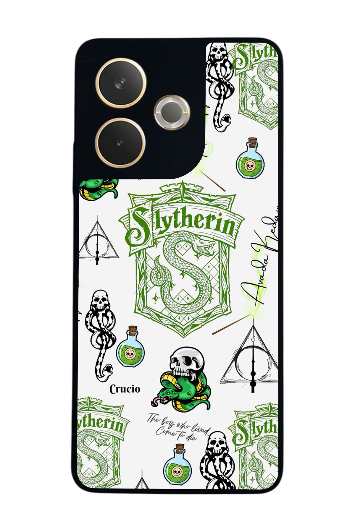 Oppo A5 Pro Uyumlu HarryPotter Tasarımlı Glossy Premium Kılıf