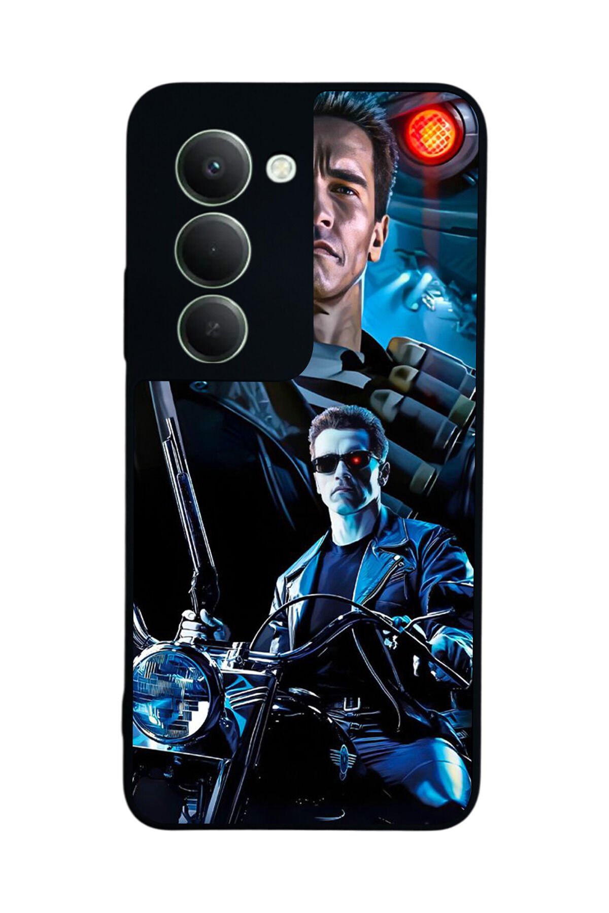 Xiaomi Redmi 15 5G Uyumlu Terminator Tasarımlı Glossy Premium Kılıf