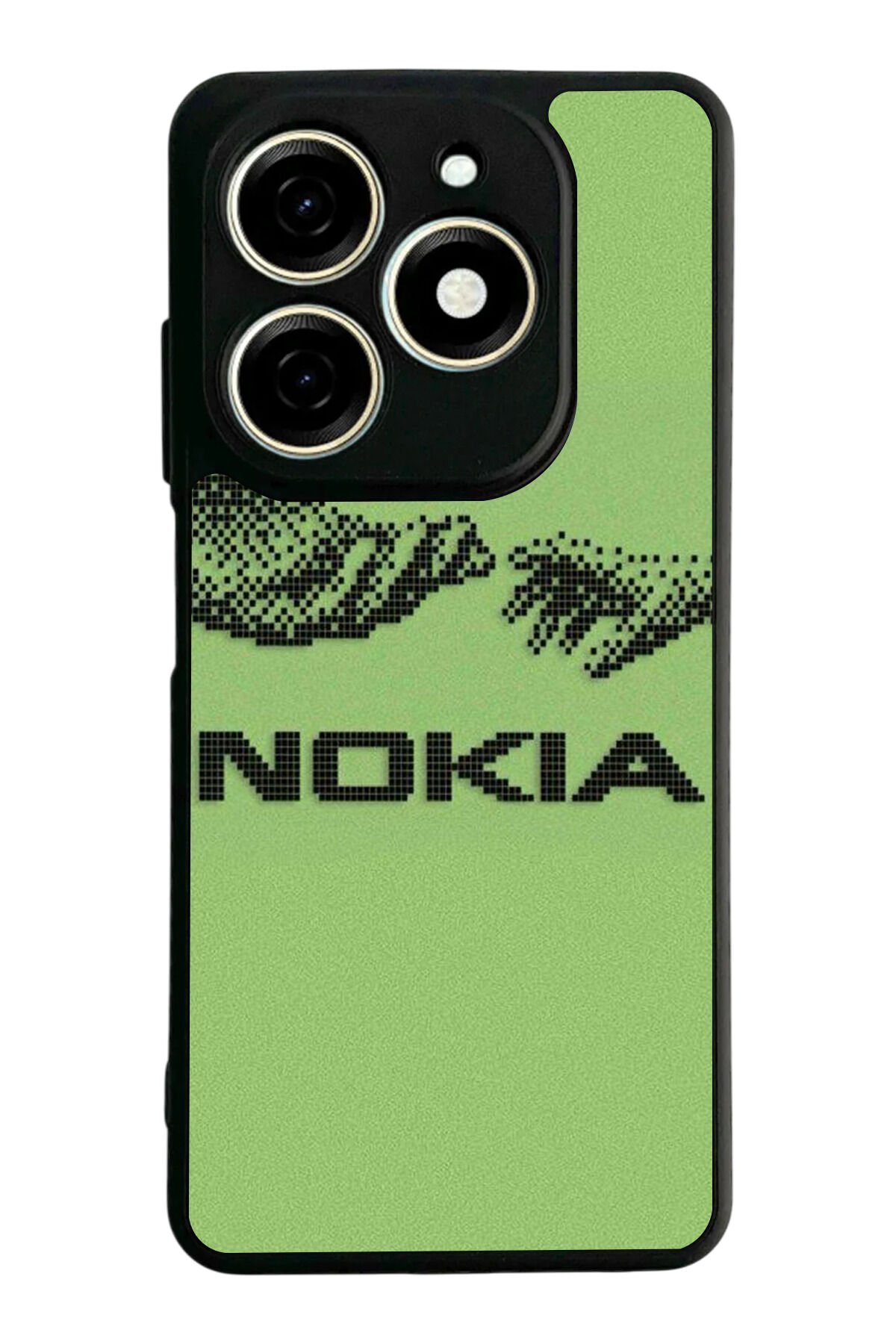 Tecno Spark 20/20C Uyumlu Nokia Tasarımlı Glossy Premium Kılıf
