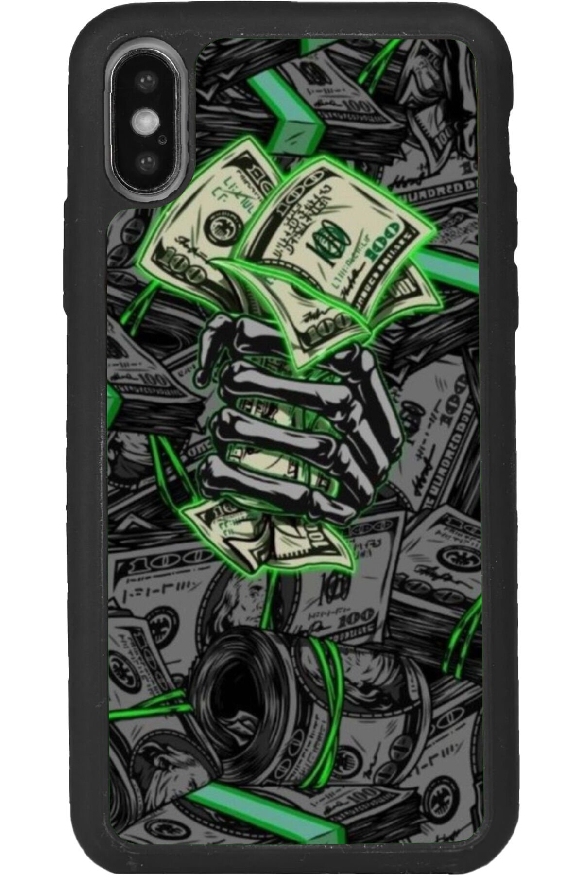 iPhone XS Max Uyumlu Mat Siyah uyumlu Kılıf – Yumuşak Silikon, Koruyucu, Şok Emici Kapak