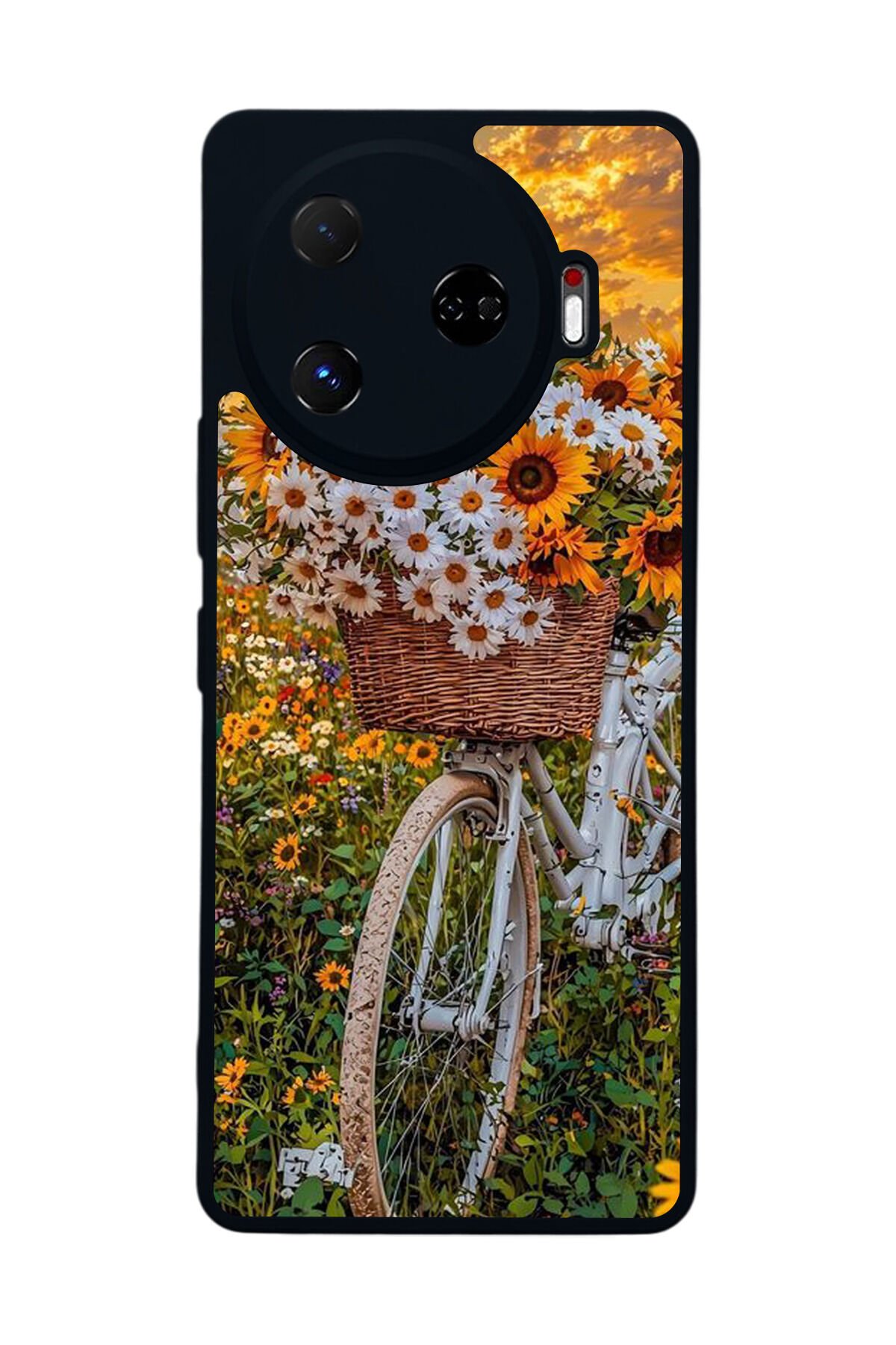 Tecno Camon 30 Pro Uyumlu Cicek Tasarımlı Glossy Premium Kılıf