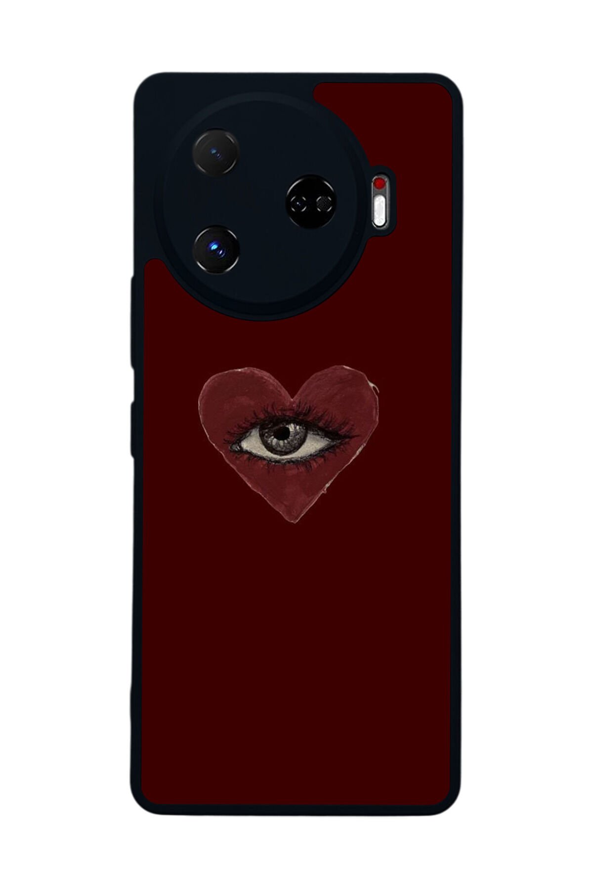 Tecno Camon 30 Pro Uyumlu Kalp Love Tasarımlı Glossy Premium Kılıf