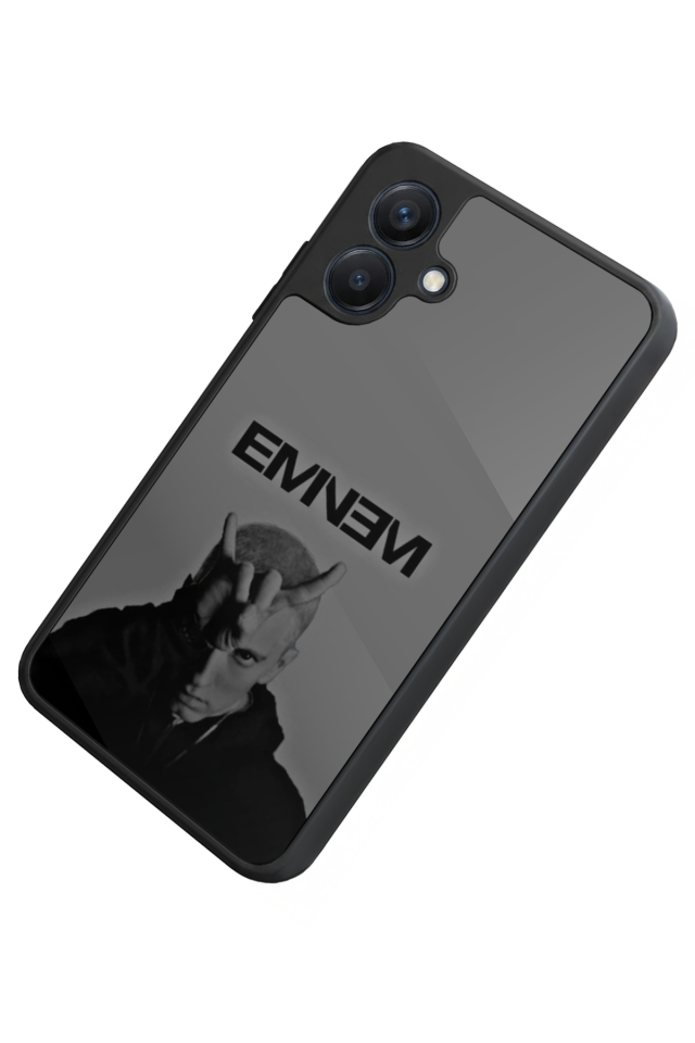Samsung Galaxy A07 Uyumlu Eminem Tasarımlı Glossy Premium Kılıf