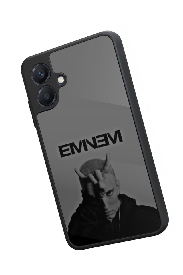 Samsung Galaxy A07 Uyumlu Eminem Tasarımlı Glossy Premium Kılıf