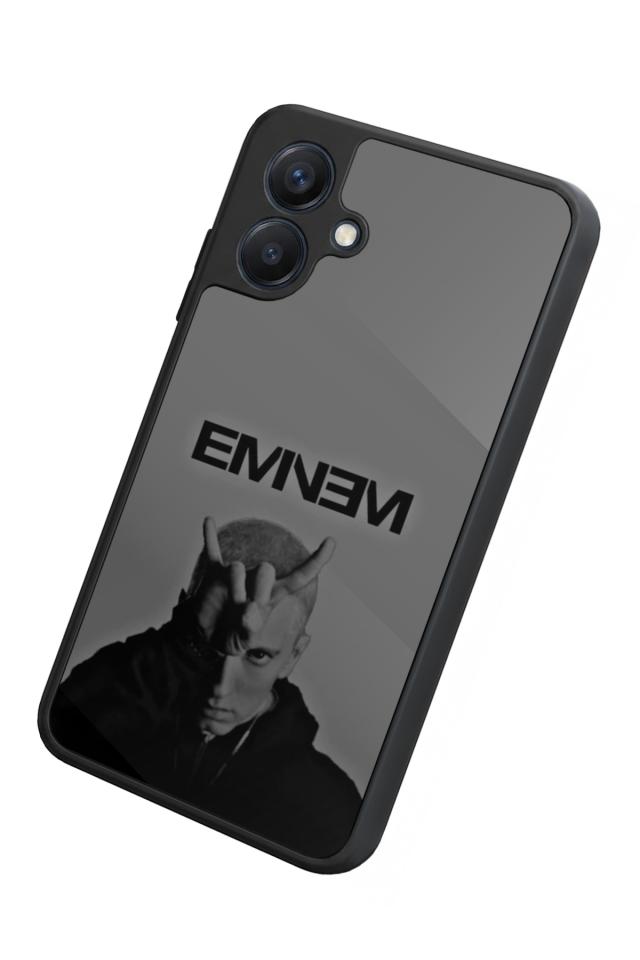 Samsung Galaxy A07 Uyumlu Eminem Tasarımlı Glossy Premium Kılıf