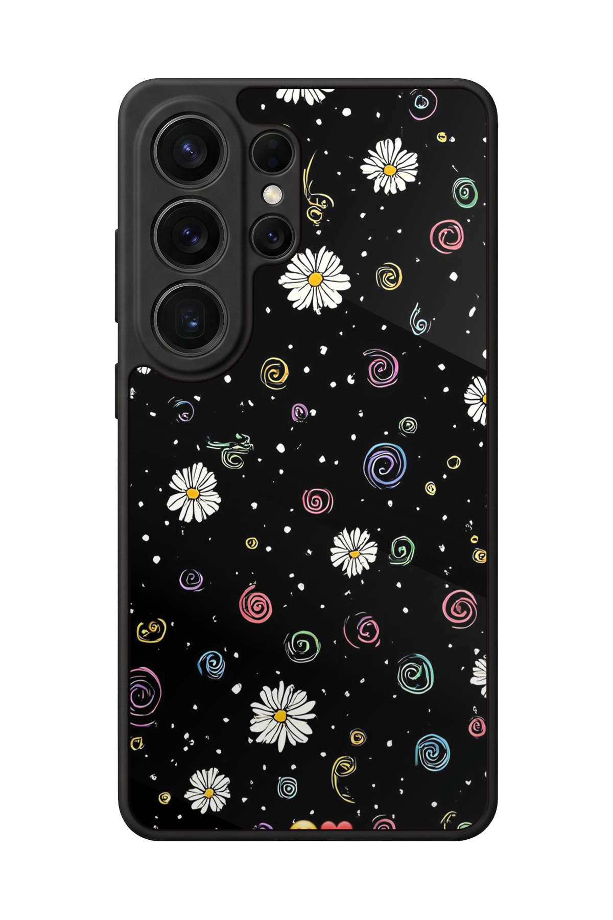 Samsung Galaxy S26 Ultra Uyumlu Floral Tasarımlı Glossy Premium Kılıf