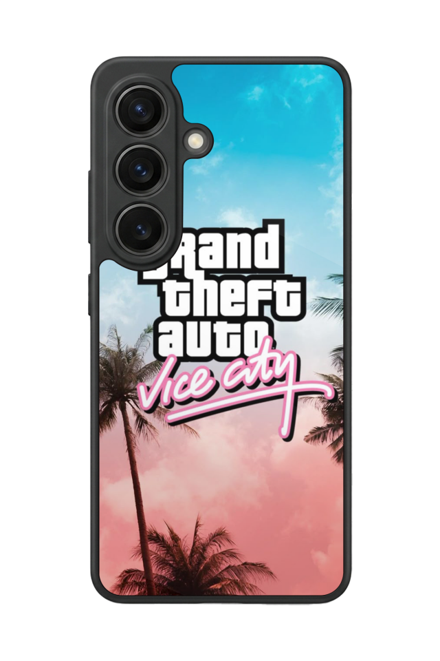 Samsung Galaxy S26 Uyumlu GTA Tasarımlı Glossy Premium Kılıf