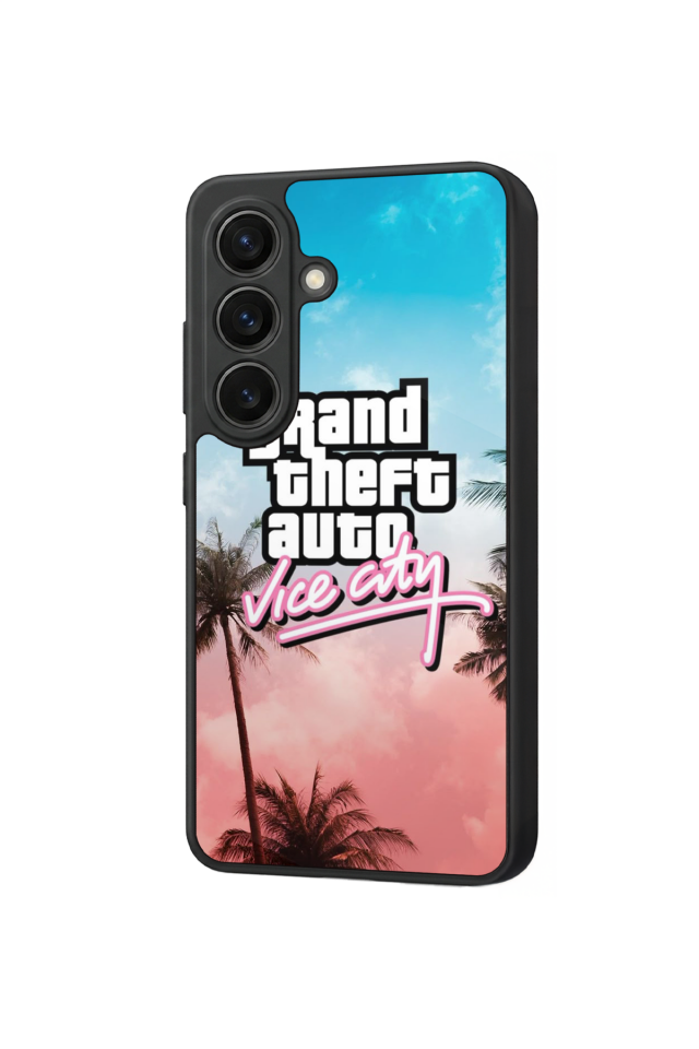 Samsung Galaxy S26 Uyumlu GTA Tasarımlı Glossy Premium Kılıf