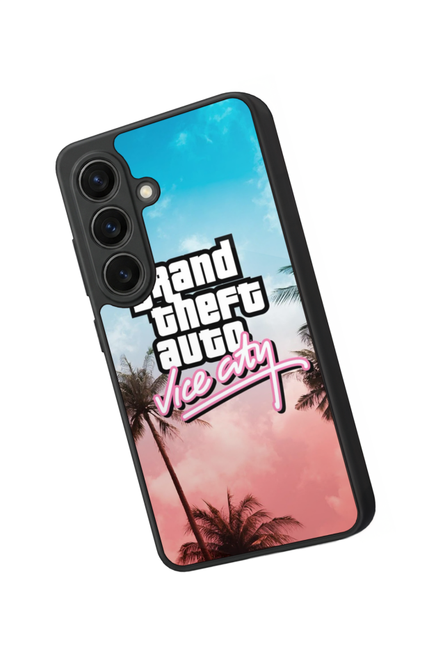 Samsung Galaxy S26 Uyumlu GTA Tasarımlı Glossy Premium Kılıf