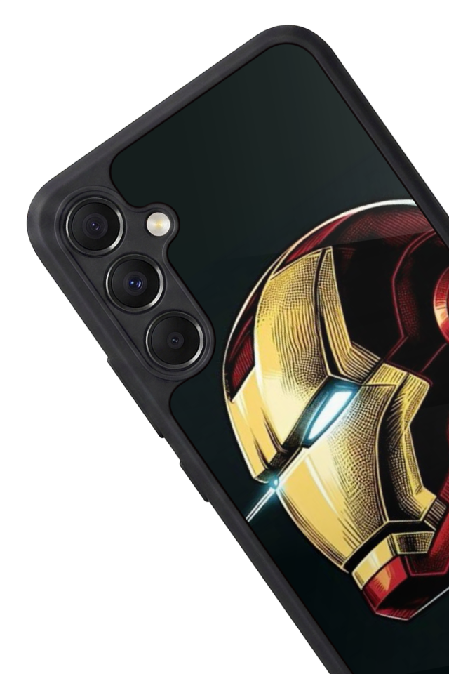Samsung Galaxy M34 Uyumlu  Iron Man ( Demir Adam ) Tasarımlı Glossy Premium Kılıf