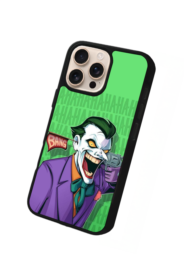 iPhone 14 Pro Uyumlu Joker Tasarımlı Glossy Premium Kılıf