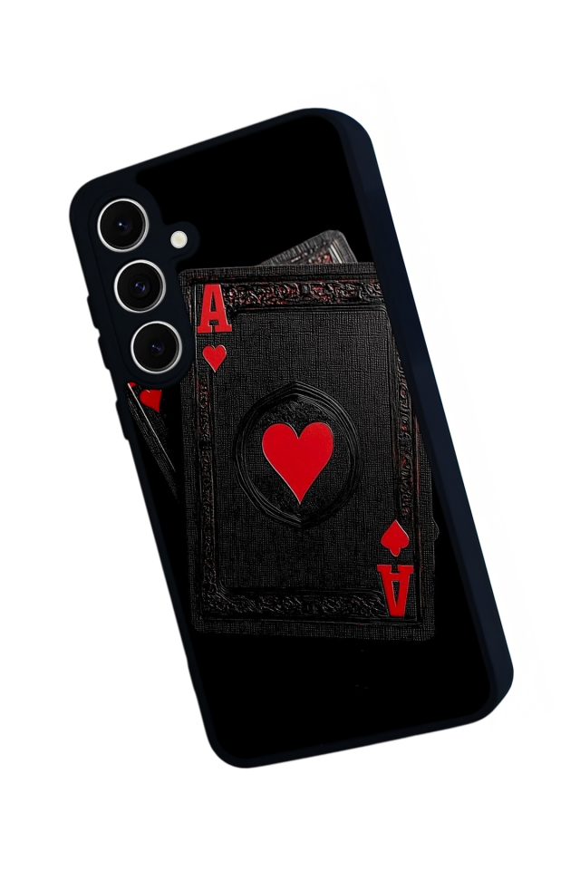 Samsung Galaxy S24 FE Uyumlu Kart Tasarımlı Glossy Premium Kılıf
