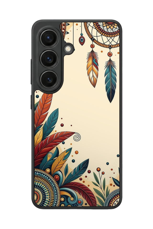 Samsung Galaxy S26 Uyumlu Mandala Tasarımlı Glossy Premium Kılıf