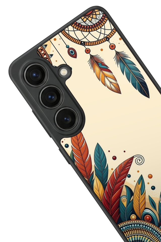 Samsung Galaxy S26 Uyumlu Mandala Tasarımlı Glossy Premium Kılıf