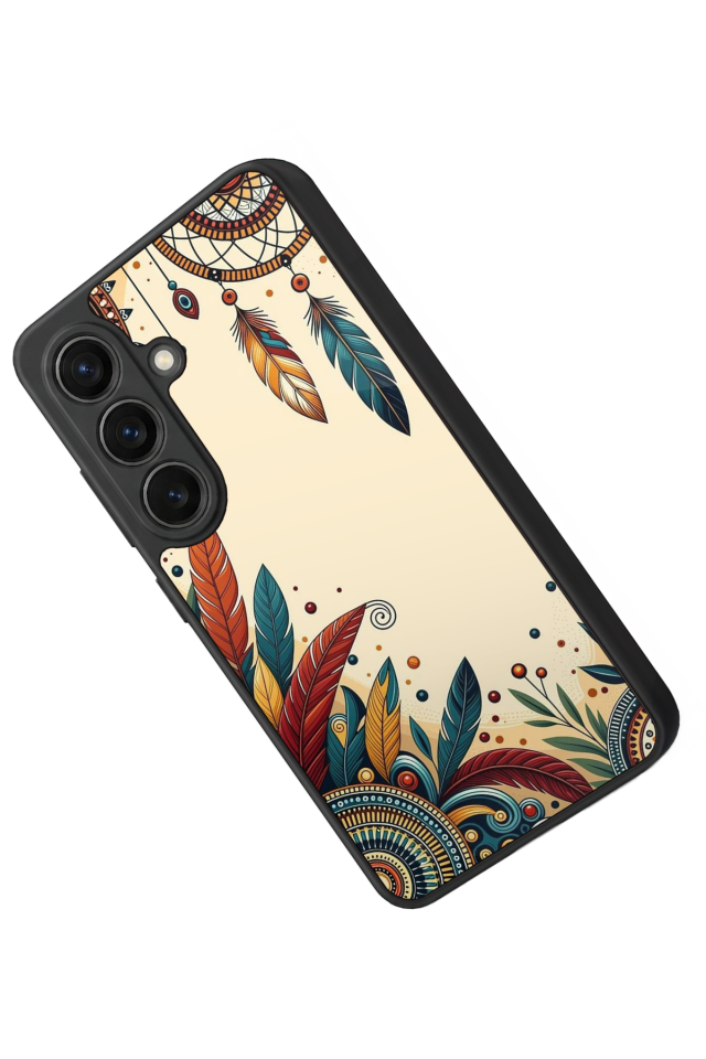 Samsung Galaxy S26 Uyumlu Mandala Tasarımlı Glossy Premium Kılıf