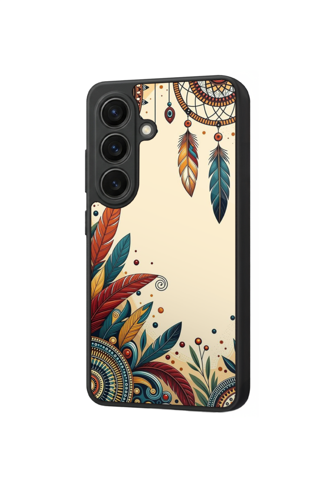 Samsung Galaxy S26 Uyumlu Mandala Tasarımlı Glossy Premium Kılıf