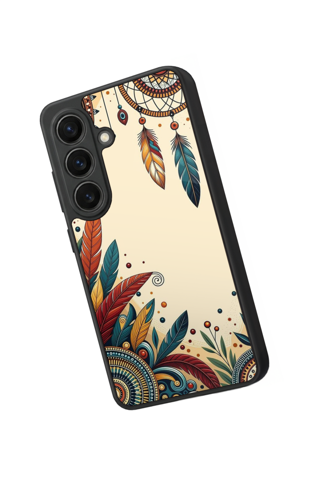 Samsung Galaxy S26 Uyumlu Mandala Tasarımlı Glossy Premium Kılıf