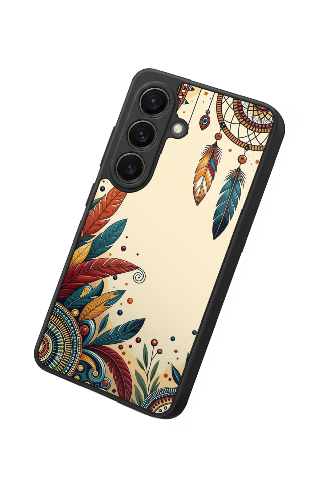 Samsung Galaxy S26 Uyumlu Mandala Tasarımlı Glossy Premium Kılıf