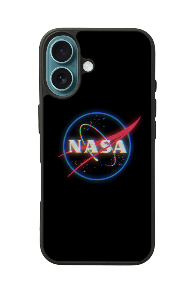 iPhone 16 Plus Uyumlu Nasa Tasarımlı Glossy Premium Kılıf